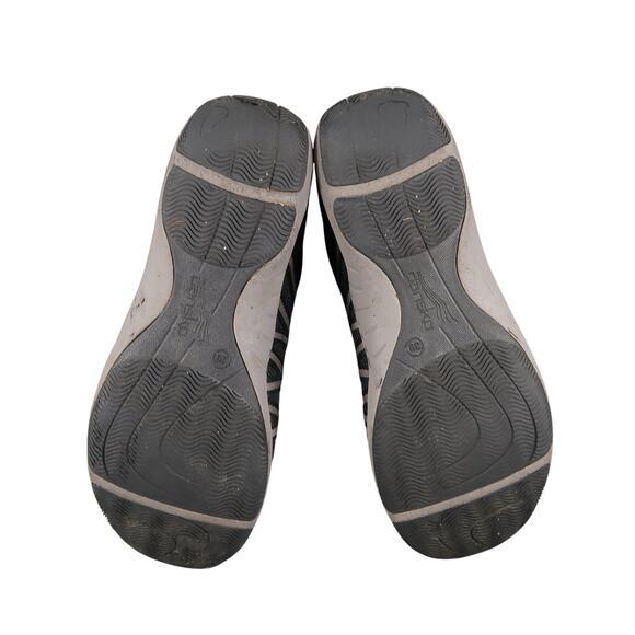 Dansko Shoes Womens 39 Casual Sneaker Honor Leather Black Lifestyle Trainer Walk - Picture 9 of 12